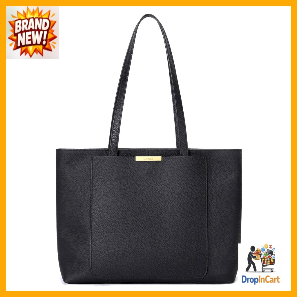 Leather Tote Bag Large Hobo Shoulder Satchel Top Handle Soft Chic Classic